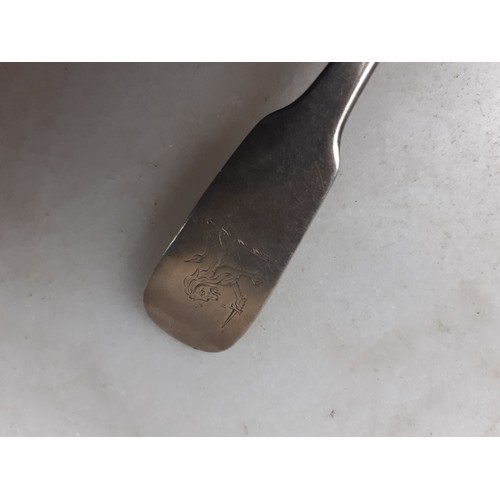 437 - IRISH SILVER SPOON 28.7gms