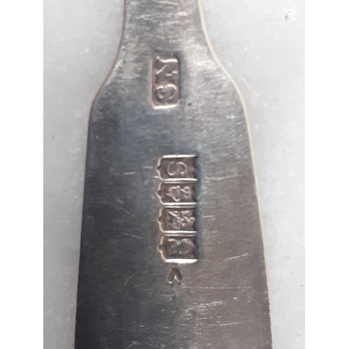 437 - IRISH SILVER SPOON 28.7gms