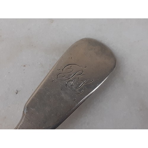 466 - IRISH SILVER SPOON 40.3gms