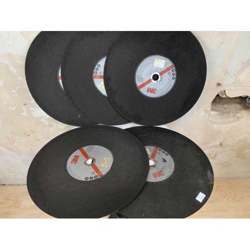 113 - A LOT 3M 4 CUTTING DISC