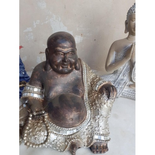 49 - 3 BUDHA FIGURES