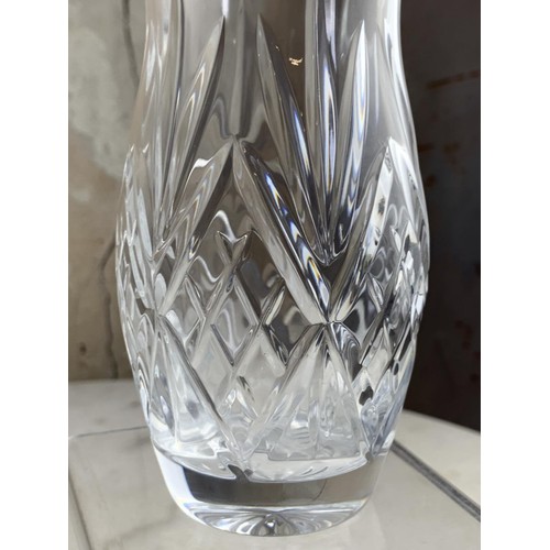 81 - A WATERFORD CRYSTAL DARLENE VASE 6