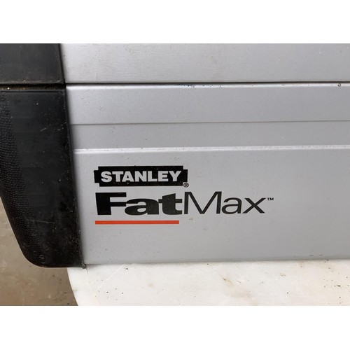 167 - A STANLEY FAT MAX METAL TOOL BOX