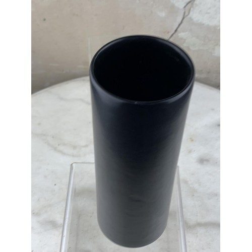 331 - BLACK SYLVAC VASE 8