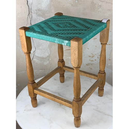 348 - A VINTAGE ROPE STOOL IN EXCELLENT CONDITION