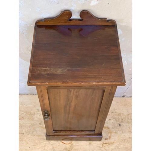 359 - A MAHOGANY POT CUPBOARD