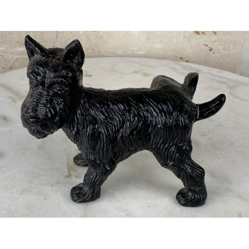 580 - A SCOTCH TERRIER CAST IRON DOOR STOP 6