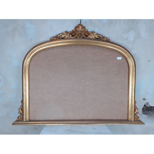 700 - GILT OVERMANTLE FRAME 46 x 36