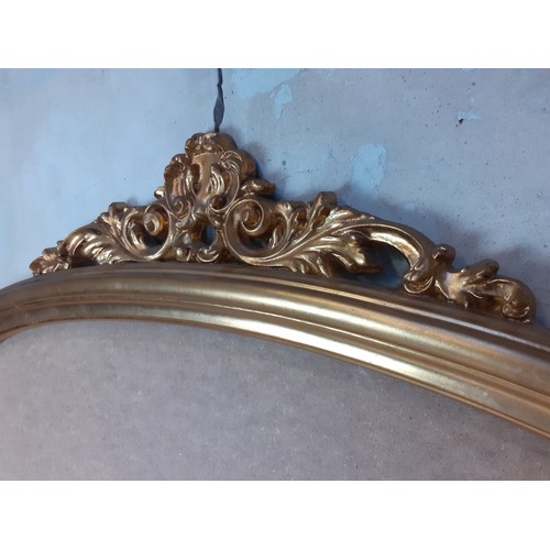 700 - GILT OVERMANTLE FRAME 46 x 36