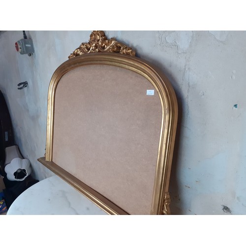 700 - GILT OVERMANTLE FRAME 46 x 36