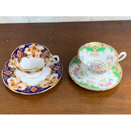 777 - A ROYAL ALBERT HEIRLOOM AND AN AYNSLEY CUP AND SAUCER