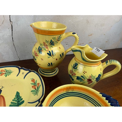 780 - A LOT OF QUIMPER WARE