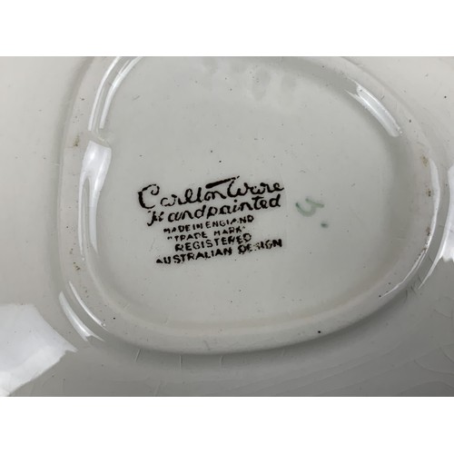 779 - A CARLTONWARE  SAUCEBOAT AND TRAY