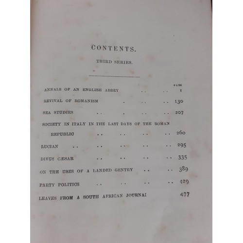 581 - SHORT STORIES ON GREAT SUBJECTS 4 VOLUMES FROM 1895