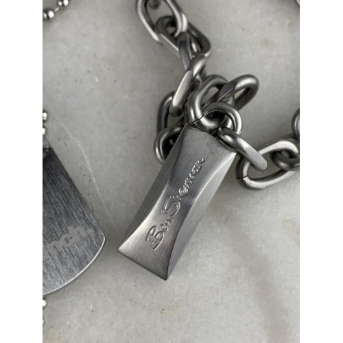 Ben sherman dog tags best sale