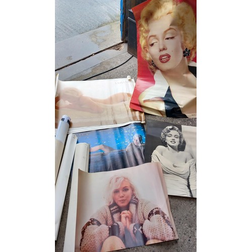 8 - COLLECTION OF VINTAGE MARILYN MONROE POSTERS