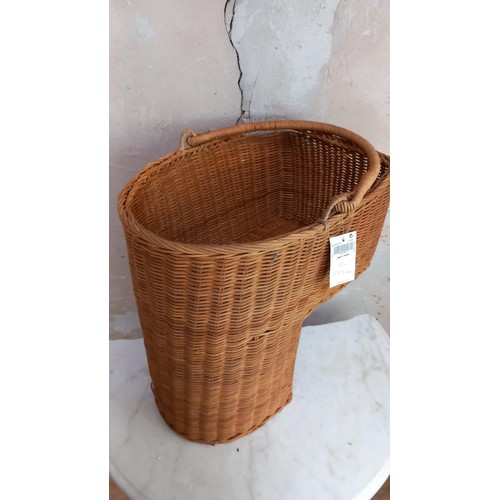 18 - WICKER STAIR BASKET