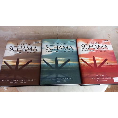 32 - HISTORY OF BRITAIN VOL 1-3 BY SIMON SCHAMA