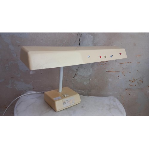 46 - RETRO ANGLE POISE FLORESENT TABLE LAMP