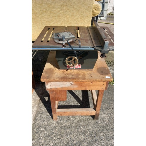 30 - A TABLE SAW ON STAND NO BELT