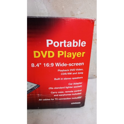 147 - PORTABLE DVD PLAYER