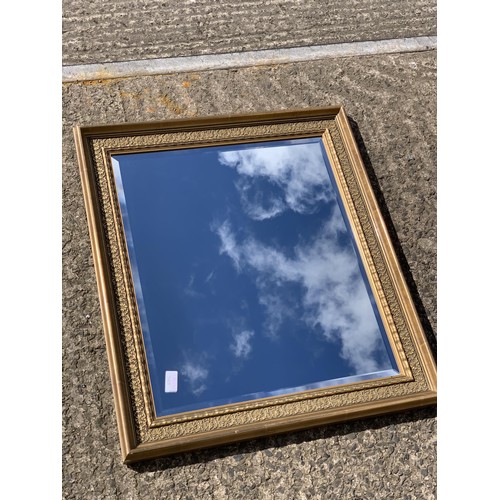 185 - ORNATE GILT FRAMED MIRROR 28 X 24