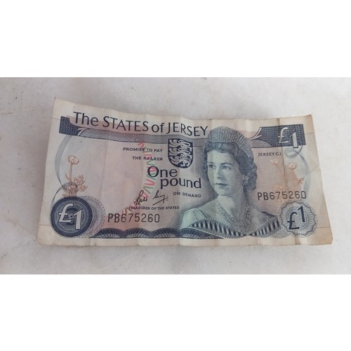 272 - JERSEY £1 NOTE