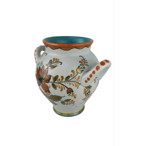 392 - A 2 HANDLED DUTCH VASE 5