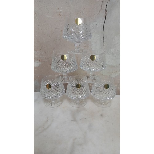 397 - 6 TYRONE BRANDY GLASSES