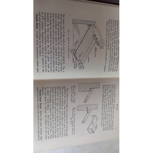 345 - 6 VOLUMES ON JOINERY AND CARPENTRY