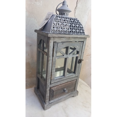 359 - A CANDLE LANTERN