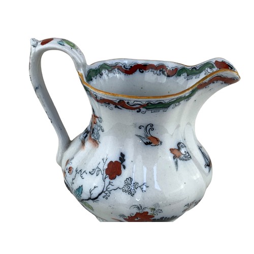 374 - AN ASHWORTH Bros HANLEY IRONSTONE JUG