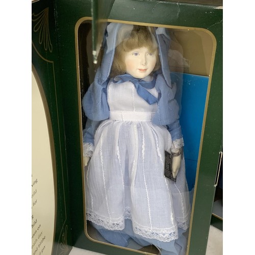 443 - 5 PEGGY NISBET VICTORIAN THEMED BIRTHDAY DOLLS