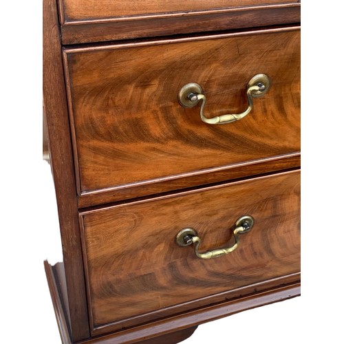 889 - AN EARLY BACHELORS CHEST OF DRAWERS