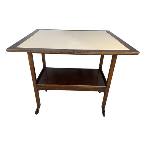 413 - TURN OVER LEAF CARD TABLE