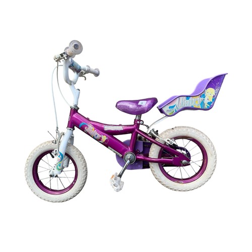 38 - A CHILDS PURPLE BIKE