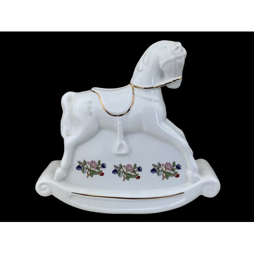 75 - A ROYAL TARA ROCKING HORSE MONEY BOX