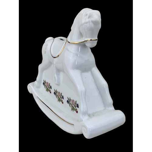 75 - A ROYAL TARA ROCKING HORSE MONEY BOX