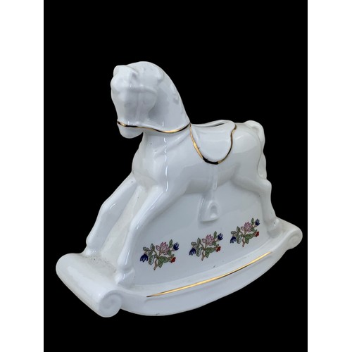 75 - A ROYAL TARA ROCKING HORSE MONEY BOX