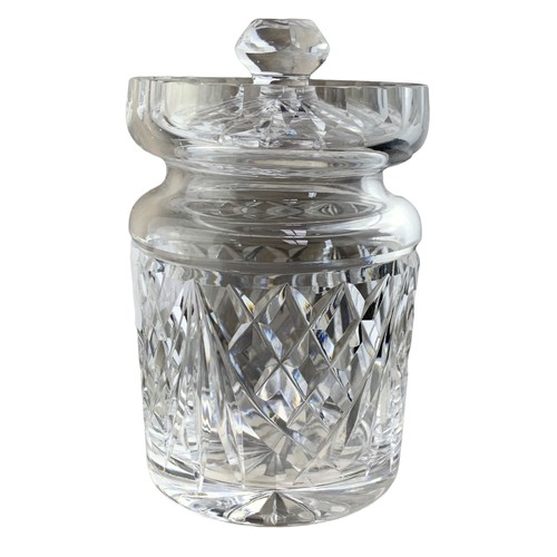 232 - WATERFORD CRYSTAL HONEY POT 4.5