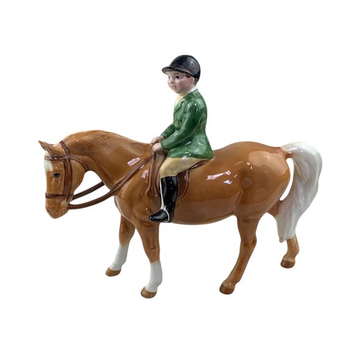 235 - BESWICK BOY ON PONY