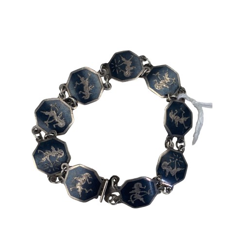 243 - SILVER SIAM BRACELET