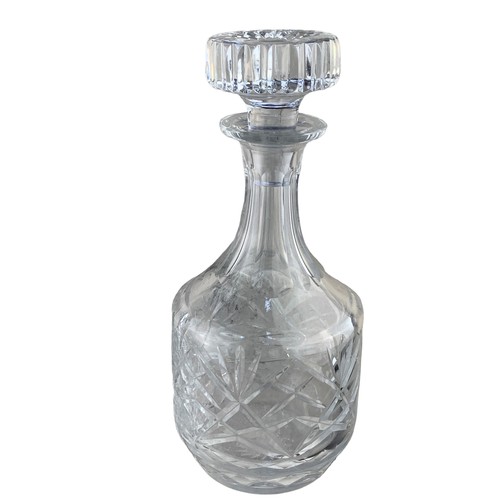 377 - 2 CRYSTAL DECANTERS