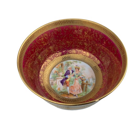 445 - LARGE LIMOGES BOWL