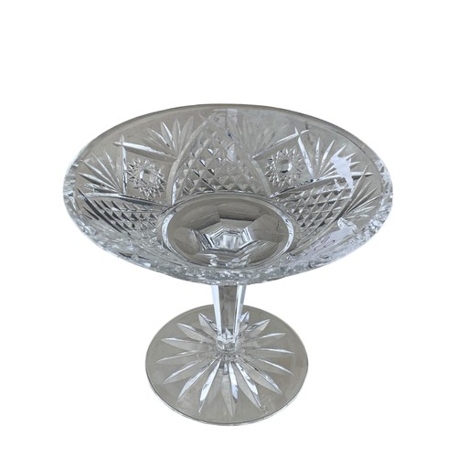 228 - WATERFORD CRYSTAL COMPORT HOBSTAR AND FAN DESIGN 5