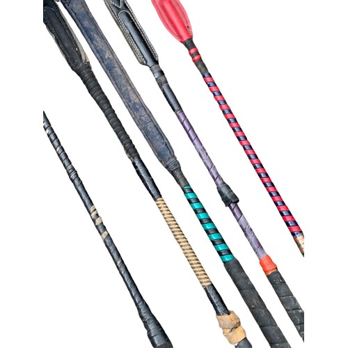 23 - 5 MIXED RIDING CROPS