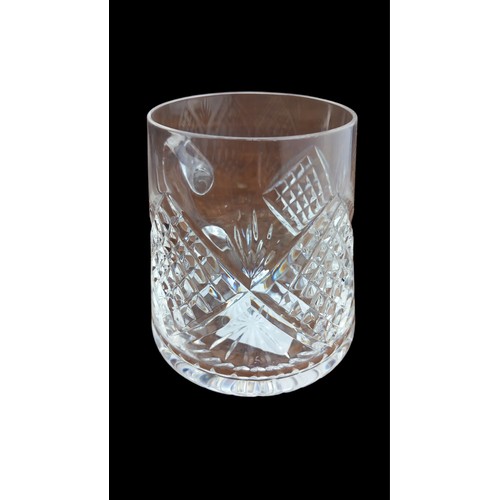 122 - TYRONE CRYSTAL GLASS WITH HANDLE