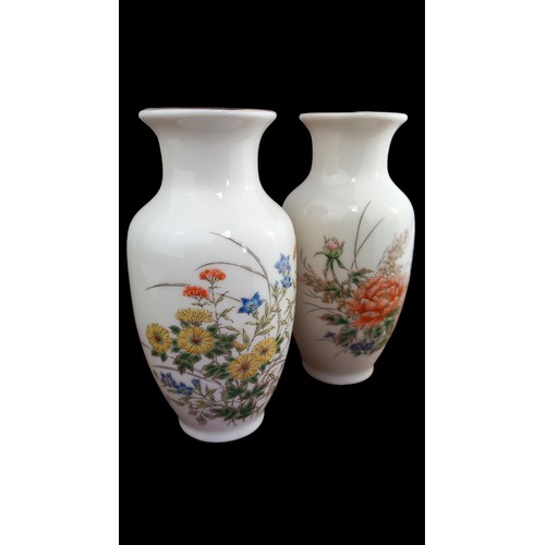 323 - PAIR OF JAPENESE VASES