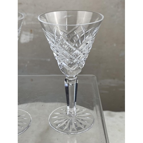 904 - A LOT OF 3 WATERFORD CRYSTAL LIQUEUR GLASS