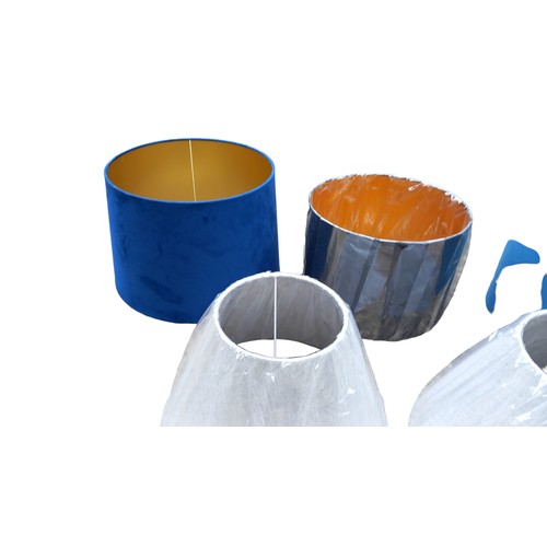 132 - 5 NEW MIXED LAMP SHADES